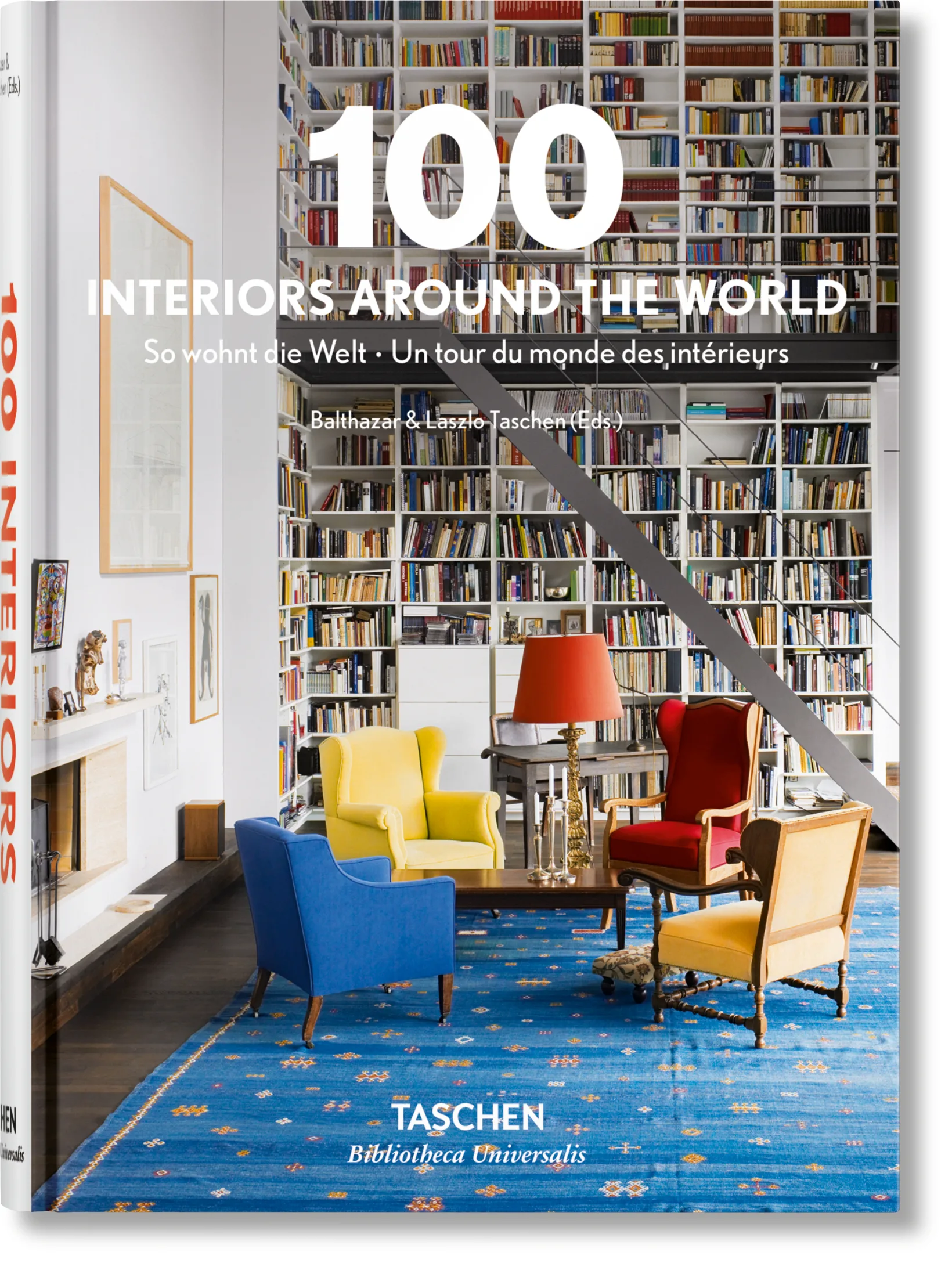 Imagem do produto  100 Interiors Around the World (ENG, FR, GER)
