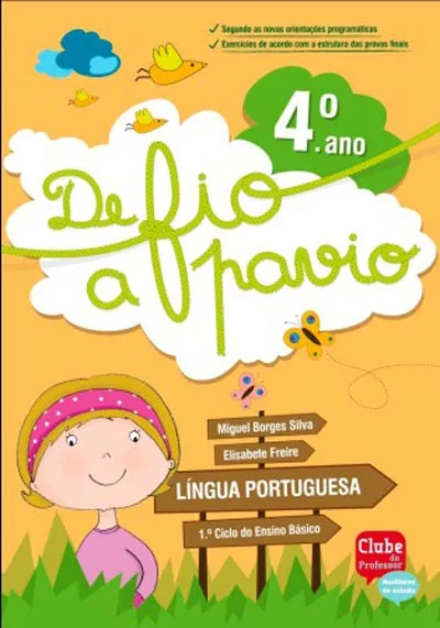 Imagem do produto  De Fio a Pavio Língua Portuguesa - 4º Ano