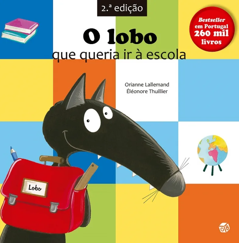 Imagem do produto  O Lobo que Queria Ir à Escola