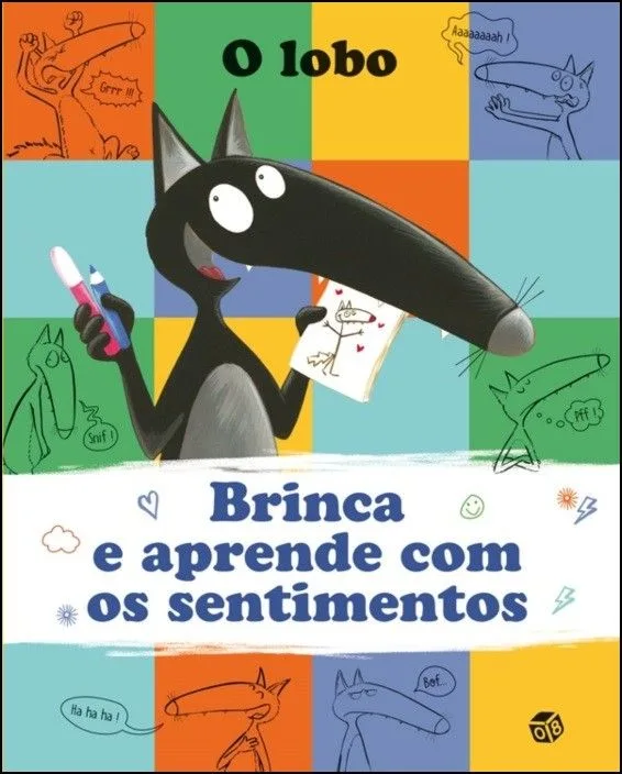 Imagem do produto  O Lobo - Brinca e Aprende com os Sentimentos - livro de atividades