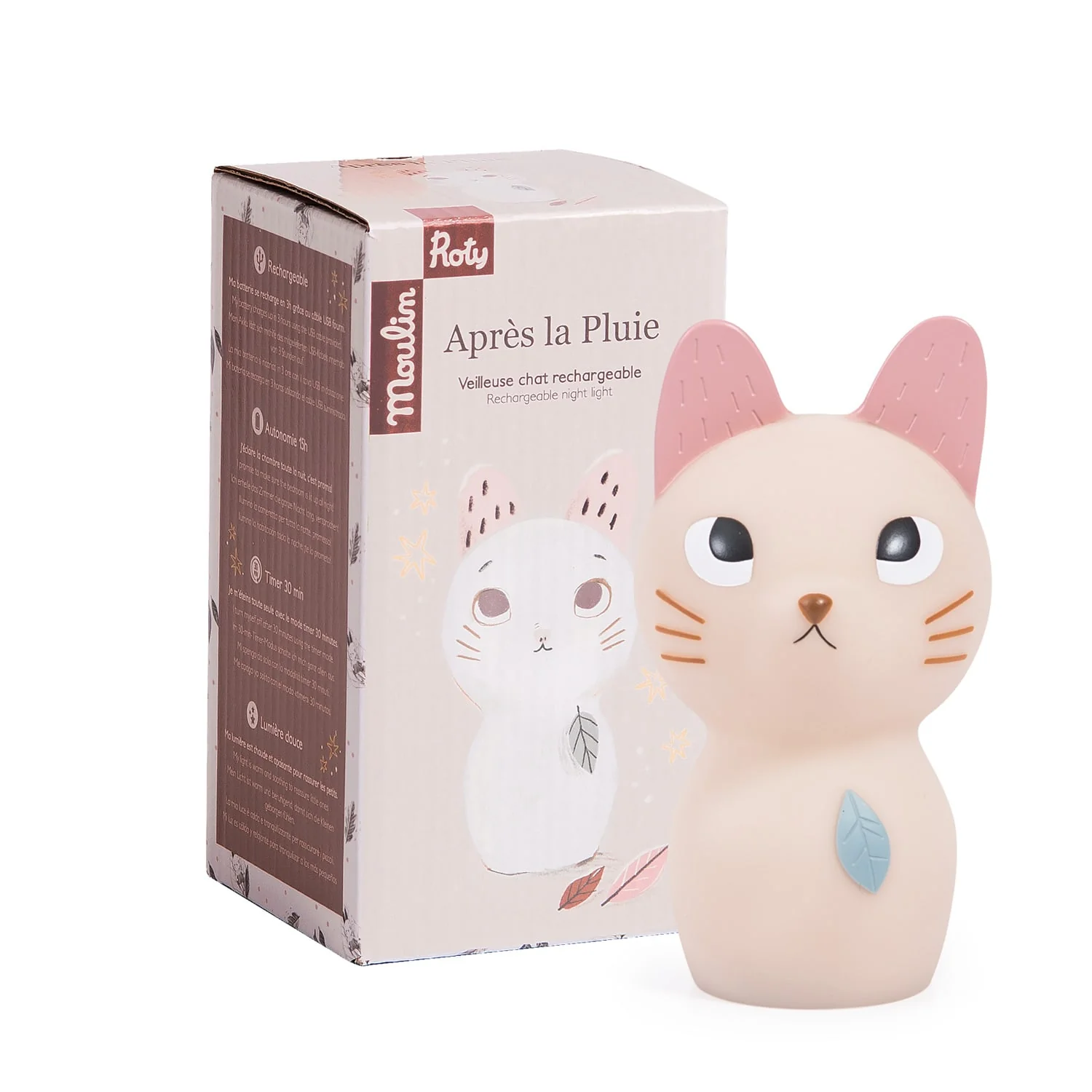 Imagem do produto  Moulin Roty Luz de Presença Gato Après la Pluie