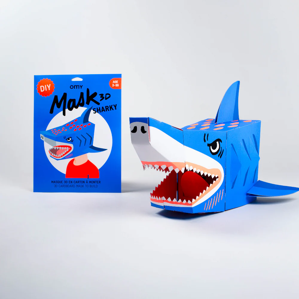 Imagem do produto  Omy Máscara 3D - Sharky