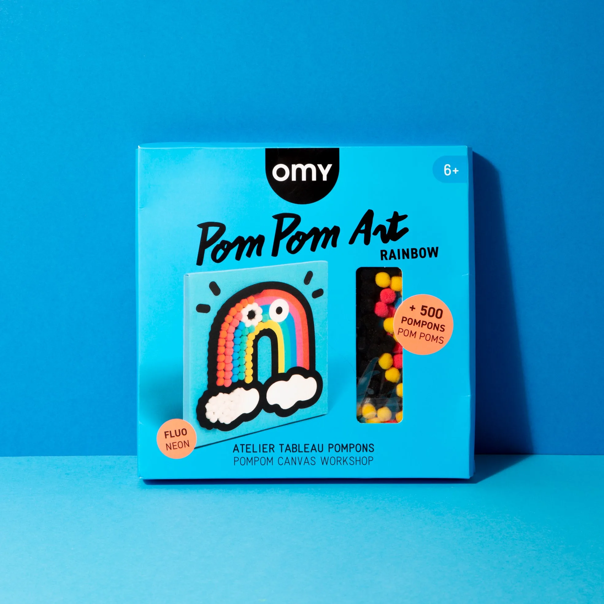 Imagem do produto  Omy Pom Pom Art - Rainbow