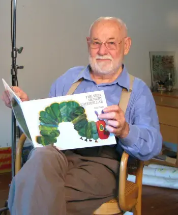 Foto do autor Eric Carle