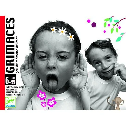 Imagem do produto  Djeco Grimaces - Jogo de Cartas de Memória
