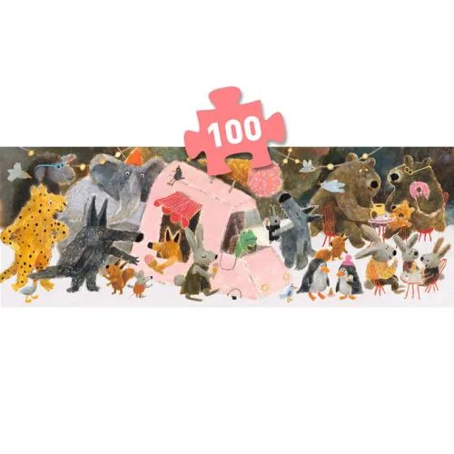 Imagem do produto  Djeco O Parque - Puzzle Galeria 100 Peças