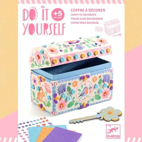 Imagem do produto  Djeco Precious Treasure - Decora um Baú