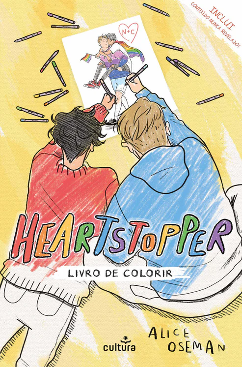 Imagem do produto  Heartstopper - Livro de Colorir