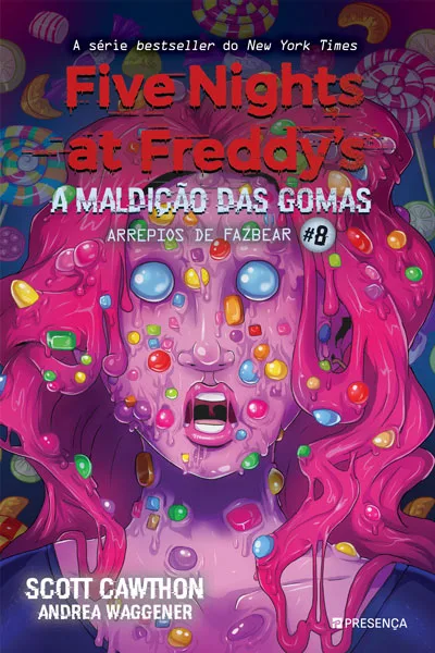 Imagem do produto  Arrepios de Fazbear 8 - A Maldição das Gomas - Fnaf