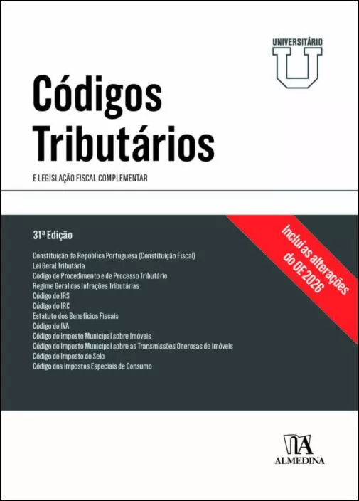 Imagem do produto  Códigos Tributários - Edição Universitária - 31ª Edição