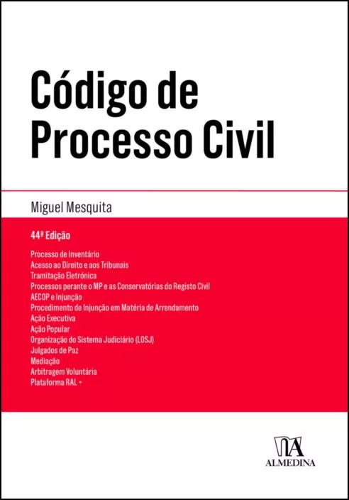Imagem do produto  Código de Processo Civil - 44ª Edição