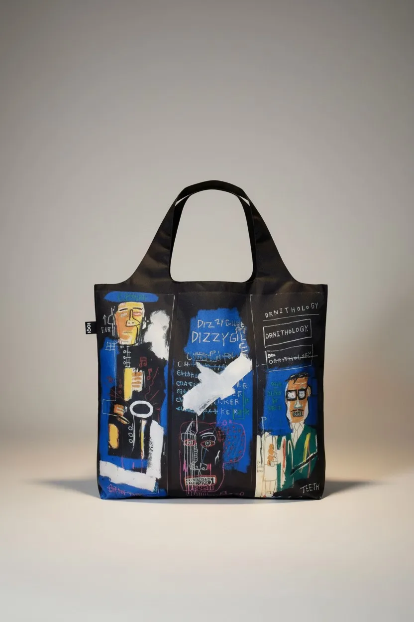 Imagem do produto  LOQI Saco Jean-Michel Basquiat Horn Players