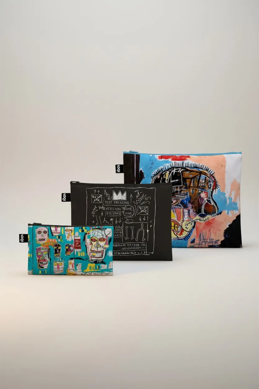 Imagem do produto  LOQI Zip Pockets Jean-Michel Basquiat Untitled