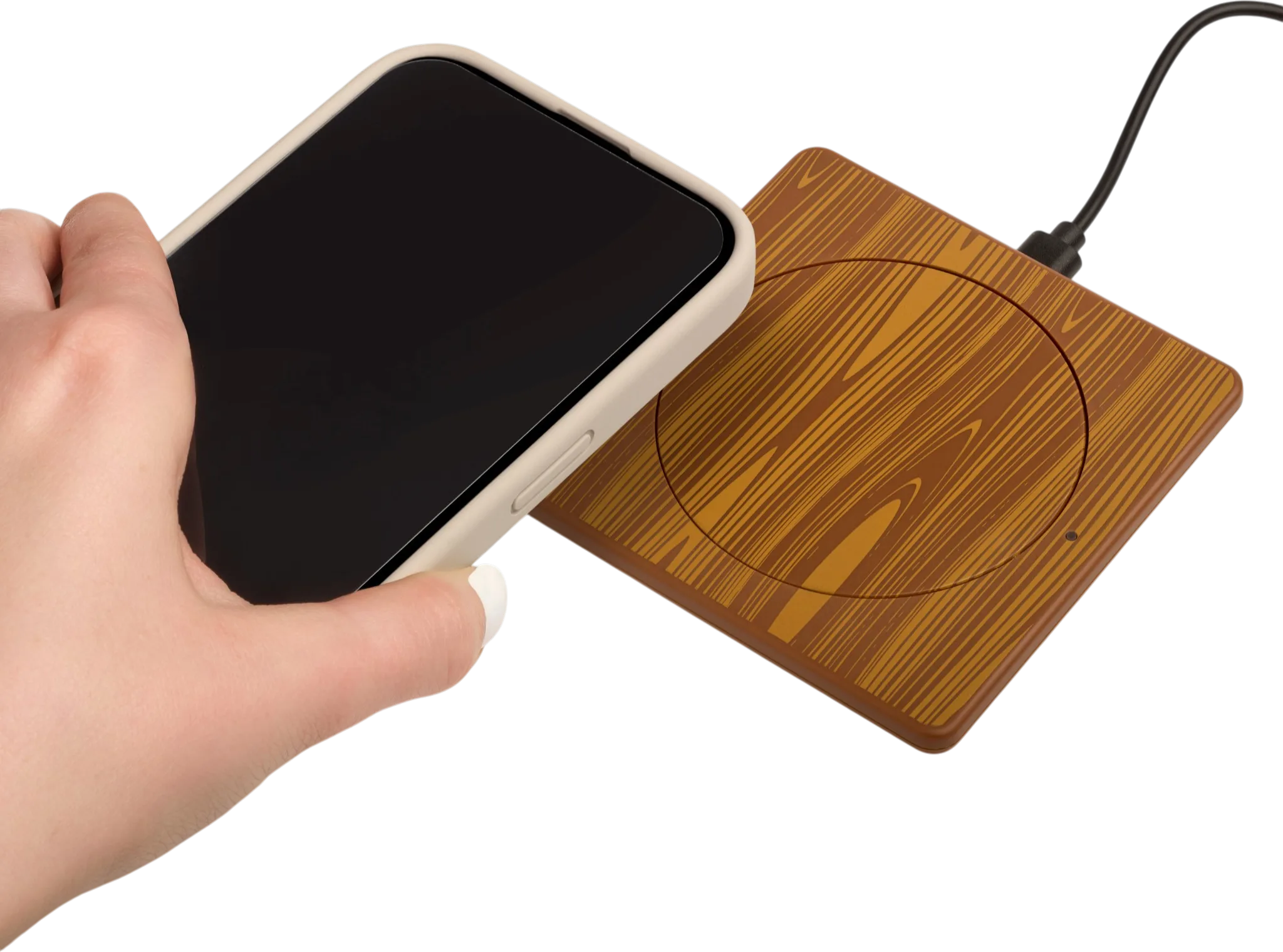 Imagem do produto  Carregador Zip para Telemóvel Wood