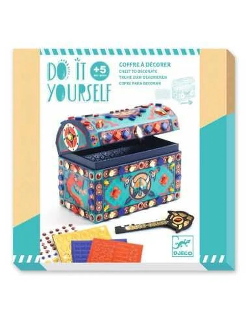 Imagem do produto  Djeco Super Treasure - Decora um Baú