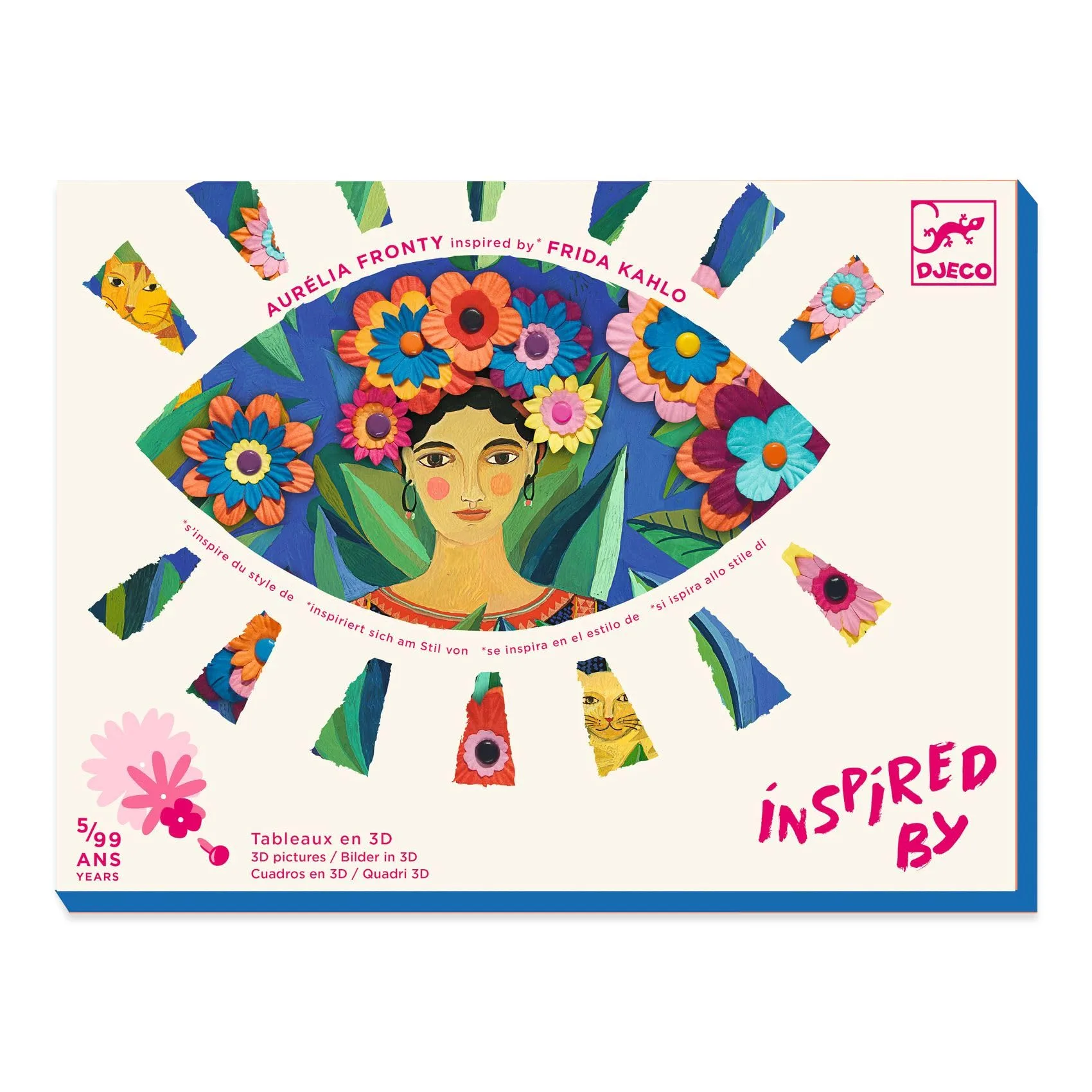 Imagem do produto  Djeco Coyoacán - Quadro 3D