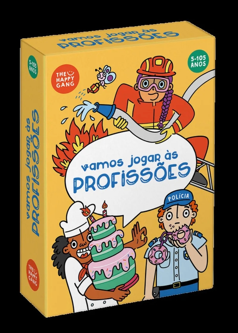 Imagem do produto  Happy Gang Brainaway - Vamos Jogar às Profissões