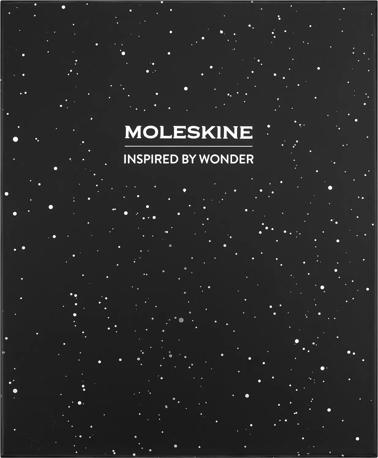 Imagem do produto  Moleskine Box NASA Caderno Capa Dura Grande Pautado + 2 Pins + 4 Lápis Blackwing