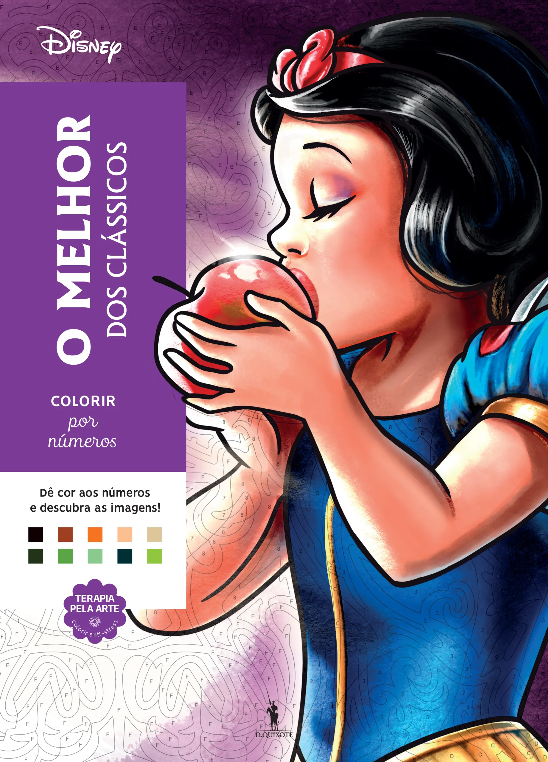Imagem do produto  Colorir por Números - O Melhor dos Clássicos