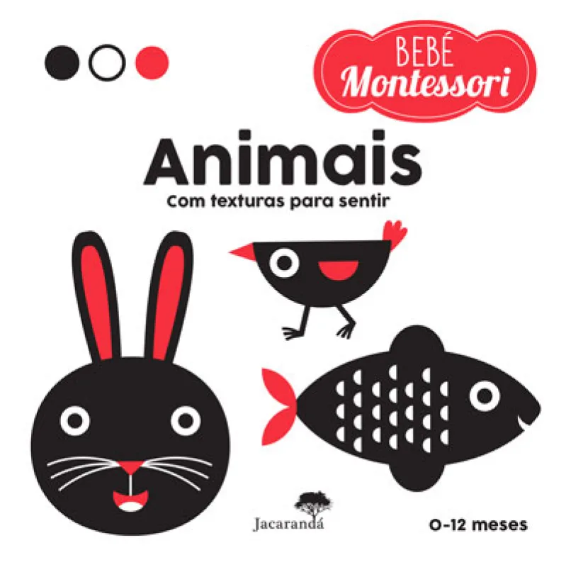 Imagem do produto  Bebé Montessori - Animais com Texturas para Sentir