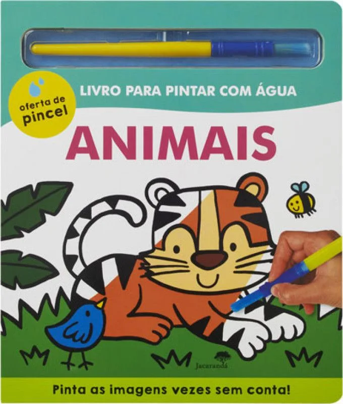 Imagem do produto  Animais - Livro Para Pintar com Água