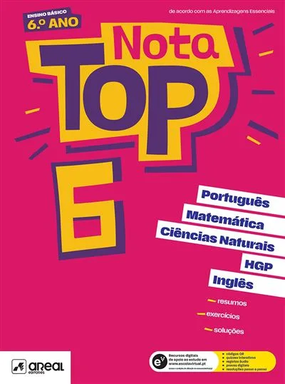 Imagem do produto  Nota Top – 6.º Ano