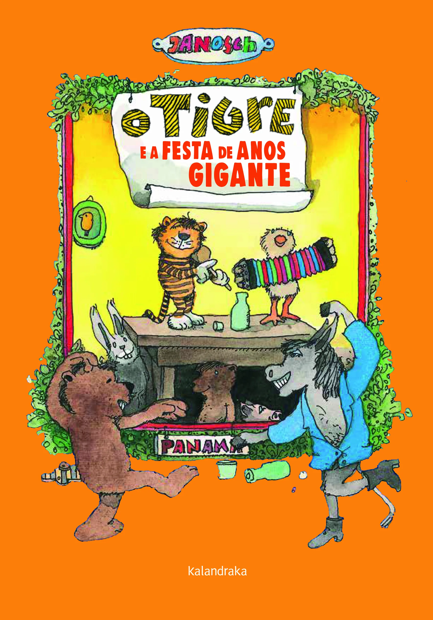 Imagem do produto  O Tigre e a Festa de Anos Gigante