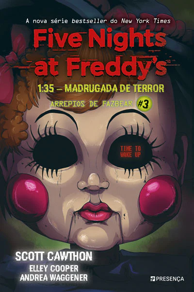 Imagem do produto  Five Nights at Freddy's: 1.35 A.M. - Madrugada de Terror - Arrepios de Fazbear Livro 3