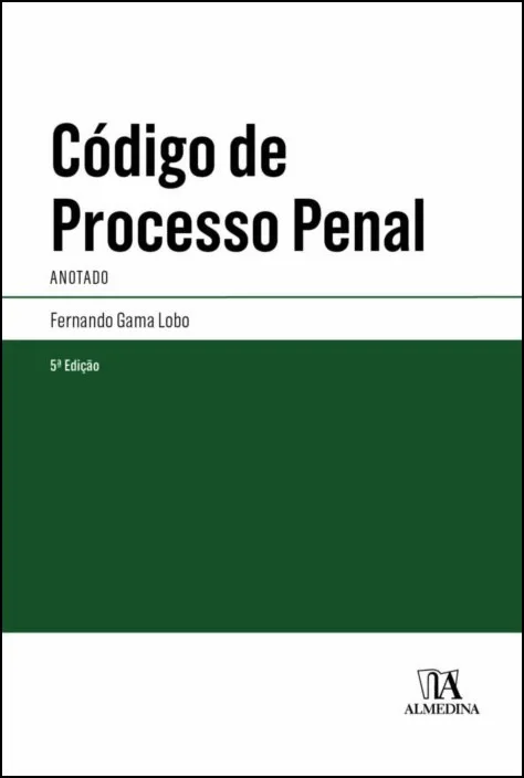 Imagem do produto  Código de Processo Penal Anotado 5.ª Edição