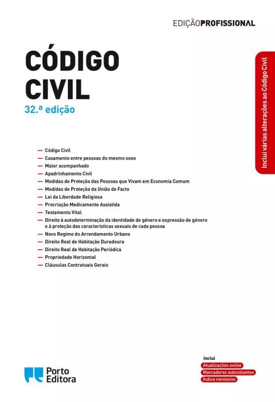 Imagem do produto  Código Civil 32.ª edição