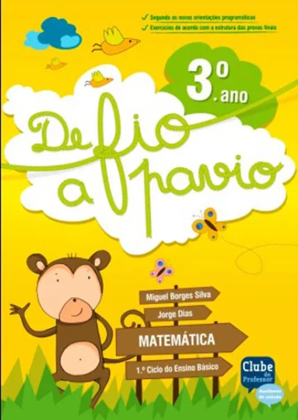 Imagem do produto  De Fio a Pavio Matemática - 3º Ano