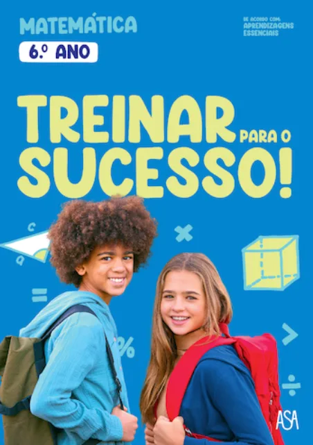 Imagem do produto  Treinar para o Sucesso! - Matemática - 6.º Ano