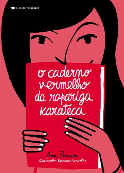 Imagem do produto  O Caderno Vermelho da Rapariga Karateca