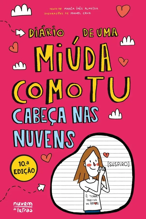 Imagem do produto  Díario de uma Miúda Como Tu 4  - Cabeça nas Nuvens