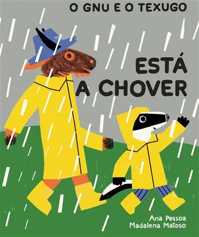 Imagem do produto  O Gnu e o Texugo - Está a chover